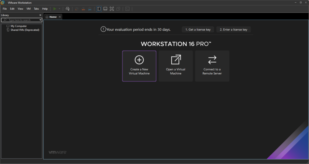 VMware Workstation Player